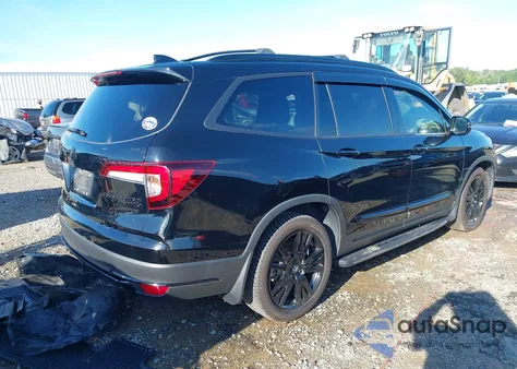 2022 Honda Pilot Awd Black Edition из США, поврежденный, VIN 5FNYF6H73NB068517